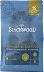 Blackwood Chicken Meal & Rice Recipe Lean Dry Cat Food, 4-lb bag