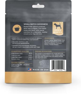 Show full view: Blackwood Chicken & Parmesan Oven Baked Dog Treats, 8-oz bag slide 3 of 4