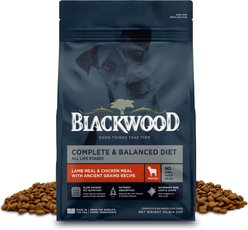 Blackwood Complete & Balanced Diet Lamb Meal & Chicken Meal with Ancient Grains Recipe All Life Stages Dry Dog Food, 10-lb bag slide 1 of 8