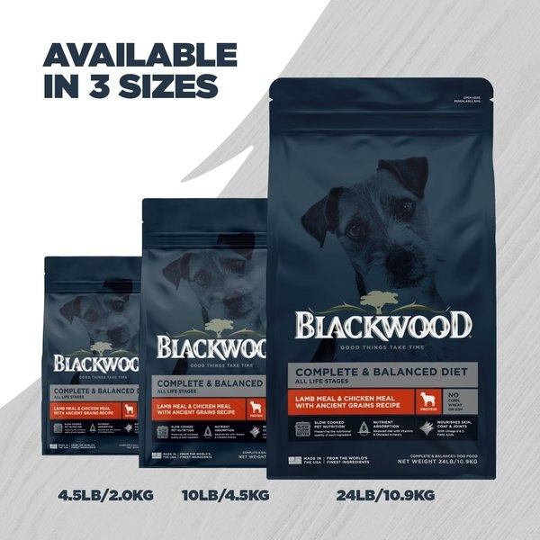 Blackwood Complete & Balanced Diet Adult Lamb Meal & Chicken Meal with Ancient Grains Recipe Dry Dog Food