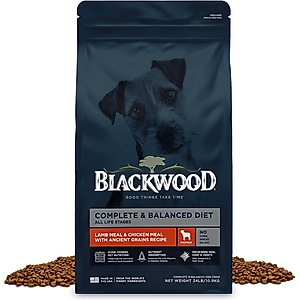 Blackwood Complete & Balanced Diet Adult Lamb Meal & Chicken Meal with Ancient Grains Recipe Dry Dog Food, 24-lb bag