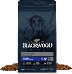 Blackwood Grain-Free Chicken & Field Pea Slow Cooked Dry Dog Food, 24-lb bag