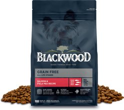 Blackwood Grain-Free Salmon & Field Pea Slow Cooked Dry Dog Food, 4.5-lb bag