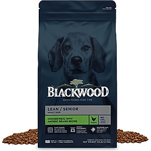 Blackwood Lean Senior Chicken Meal with Ancient Grains Recipe Dry Dog Food, 24-lb bag