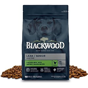 Blackwood Lean Senior Chicken Meal with Ancient Grains Recipe Dry Dog Food, 4.5-lb bag