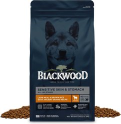 Blackwood Sensitive Skin & Stomach Adult Lamb Meal & Brown Rice with Ancient Grains Dry Dog Food, 24-lb bag