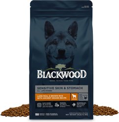 Blackwood Sensitive Skin & Stomach Lamb Meal & Brown Rice with Ancient Grains Slow Cooked Dry Dog Food, 24-lb bag