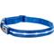 Show in main carousel: Blazin LED USB Rechargeable Nylon Dog Collar, Blue, X-Small: 8.1 to 10.75-in neck, 5/8-in wide slide 4 of 8