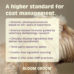 Bloom Groom Slip Spray Leave-in Dog Conditioner & Detangler, Botanical Bay, 8-fl oz bottle slide 2 of 7
