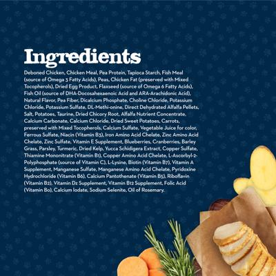 Show full view: Blue Buffalo Baby Blue Healthy Growth Formula Grain-Free High Protein Chicken & Pea Recipe Kitten Dry Food, 4.5-lb bag slide 6 of 11