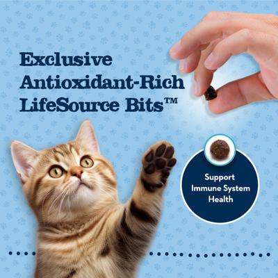 Show full view: Blue Buffalo Baby Blue Healthy Growth Formula Grain-Free High Protein Chicken & Pea Recipe Kitten Dry Food, 4.5-lb bag slide 8 of 11