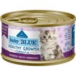 Blue Buffalo Baby Blue Healthy Growth Formula Natural Multi-Pack Chicken Recipe Kitten Wet Food, 3-oz cans, 6 count