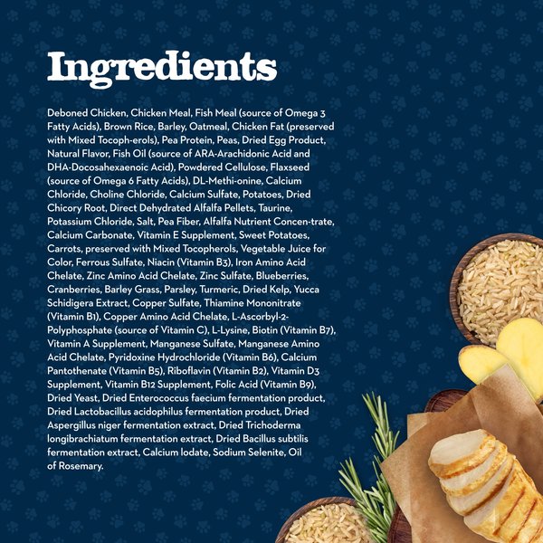 Show full view: Blue Buffalo Baby BLUE Healthy Growth Formula Natural Kitten Dry Cat Food, Chicken & Brown Rice Recipe + Kitten Crunchies Natural Kitten Treats, Savory Chicken slide 6 of 10