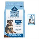 Blue Buffalo Baby BLUE Healthy Growth Formula Natural Puppy Dry Dog Food, Chicken & Brown Rice Recipe 24-lb + Training Treats Natural Puppy Soft Treats, Savory Chicken