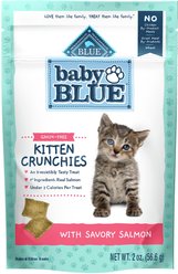 Blue Buffalo Baby BLUE Kitten Crunchies Savory Salmon + Kitten Crunchies, Savory Chicken Natural Kitten Treats slide 2 of 9