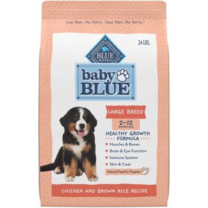 Blue Buffalo Baby Blue Healthy Growth Formula Natural Chicken & Vegetable Recipe Puppy Wet Food, 12.5-oz cans, case of 12