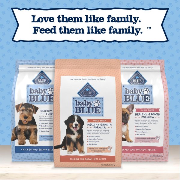 Blue Buffalo Baby BLUE Large Breed Puppy Chicken & Brown Rice Recipe Dry Dog Food