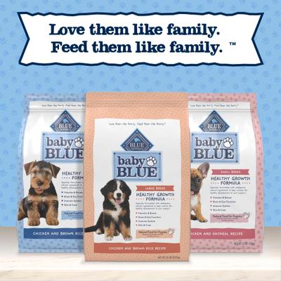 Show full view: Blue Buffalo Baby BLUE Large Breed Puppy Chicken & Brown Rice Recipe Dry Dog Food, 24-lb bag slide 10 of 11