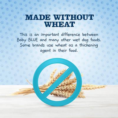 Show full view: Blue Buffalo Baby Blue Natural Chicken, Lamb & Vegetable Recipe Variety Pack Puppy Wet Food, 3.5-oz cans, case of 12 slide 9 of 10