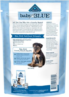 Show full view: Blue Buffalo Baby Blue Oatmeal & Banana Puppy Treats, 8-oz bag slide 3 of 11