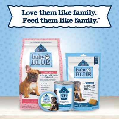 Show full view: Blue Buffalo Baby Blue Oatmeal & Banana Puppy Treats, 8-oz bag slide 10 of 11