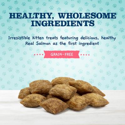 Show full view: Blue Buffalo Baby Blue Savory Salmon Kitten Treats, 2-oz bag, 8-oz bundle  slide 5 of 7
