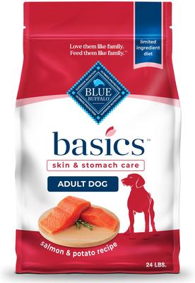 Blue Buffalo Basics Skin & Stomach Care Salmon & Potato Recipe Adult Dry Dog Food