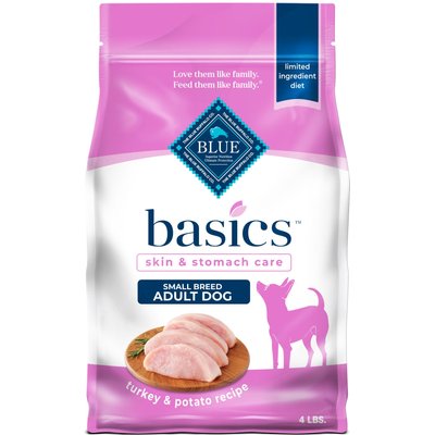 Blue Buffalo Blue Buffalo Basics Turkey & Potato Small Breed Dry Dog Food, 4 lb