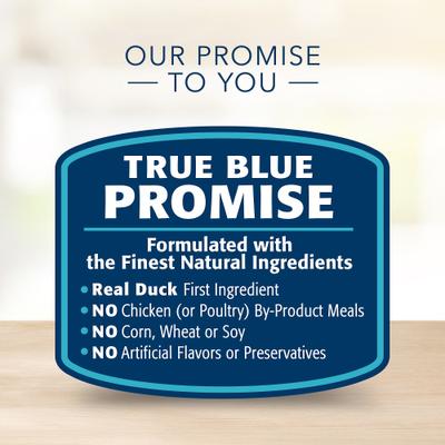Show full view: Blue Buffalo Basics Skin & Stomach Care Grain-Free Duck & Potato Entree Indoor Adult Canned Cat Food, 3-oz, case of 24 slide 6 of 11