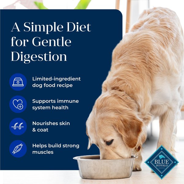 Blue Buffalo Basics Skin & Stomach Care Grain-Free Formula Duck & Potato Recipe Adult Dry Dog Food