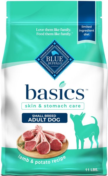 Basics Limited Ingredient Grain-Free Formula Lamb & Potato Recipe Small Breed Adult Dry Dog Food