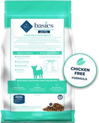 Blue Buffalo Basics Skin & Stomach Care Grain-Free Formula Lamb & Potato Recipe Small Breed Adult Dry Dog Food, 11-lb bag slide 2 of 9
