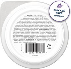 Blue Buffalo Basics Skin & Stomach Care Grain-Free Lamb & Potato Small Breed Adult Wet Dog Food, 3.5-oz, case of 12 slide 2 of 9