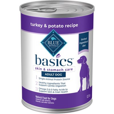 Blue Buffalo Blue Buffalo Basics Turkey & Potato Recipe Canned Dog Food