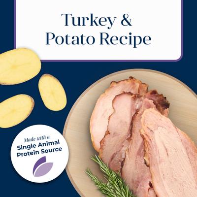 Show full view: Blue Buffalo Basics Skin & Stomach Care Grain-Free Turkey & Potato Recipe Dry Cat Food, 5-lb bag slide 4 of 12