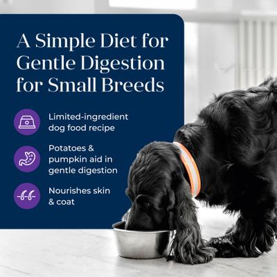 Show full view: Blue Buffalo Basics Skin & Stomach Care Grain-Free Turkey & Potato Small Breed Adult Wet Dog Food, 3.5-oz, case of 12 slide 4 of 12