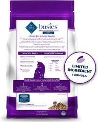 Blue Buffalo Basics Skin & Stomach Care Mature Grain-Free Turkey & Potato Recipe Dry Cat Food, 11-lb bag slide 2 of 9