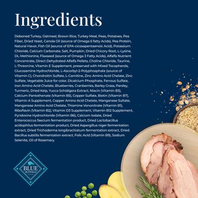 Show full view: Blue Buffalo Basics Skin & Stomach Care Turkey & Potato Recipe Large Breed Adult Dry Dog Food, 24-lb bag slide 6 of 12