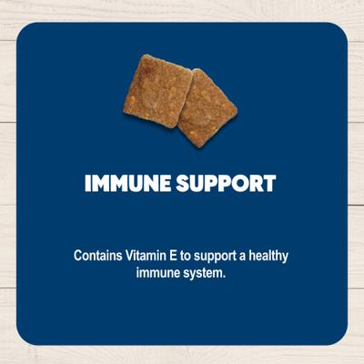 Show full view: Blue Buffalo Benebars Immune Support, Chicken & Mixed Berries Natural Dog Treats, 9-oz bag slide 7 of 11