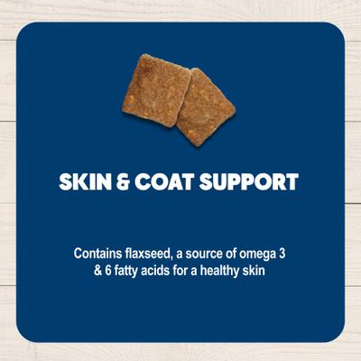 Show full view: Blue Buffalo Benebars Skin & Coat Support, Chicken & Coconut Natural Dog Treats, 9-oz bag slide 7 of 10