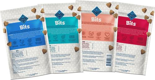Show full view: Blue Buffalo Blue Bits Soft-Moist Variety Pack Training Dog Treats, 4-oz bag, 4 count slide 5 of 13