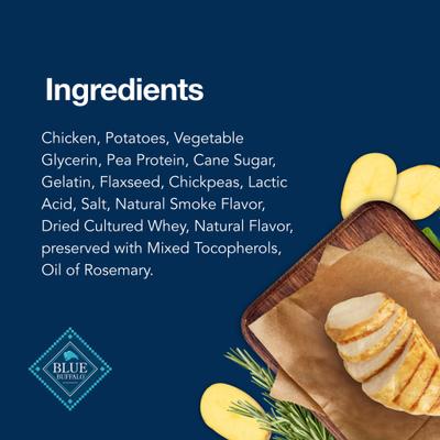 Show full view: Blue Buffalo Blue Stix Chicken Recipe Pepperoni-Style Dog Treats, 5-oz bag slide 6 of 11