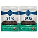 Blue Buffalo Blue Stix Lamb Recipe Pepperoni-Style Dog Treats, 5-oz bag, bundle of 2