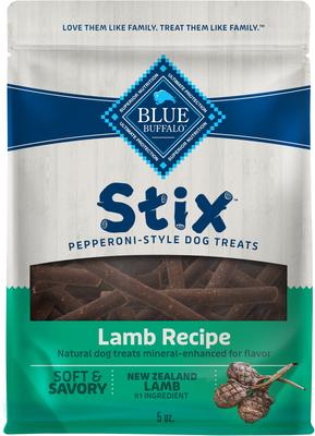 Blue Buffalo Blue Stix Lamb Recipe Pepperoni-Style Dog Treats
