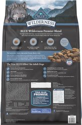 Blue Buffalo Blue Wilderness Premier Blend with Meaty Cuts Chicken Adult Dry Dog Food, 24-lb bag slide 2 of 9