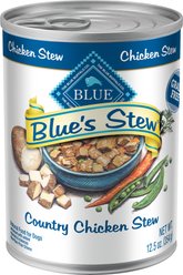Blue Buffalo Blue's Country Chicken Stew Grain-Free Canned Dog Food, 12.5-oz, case of 12