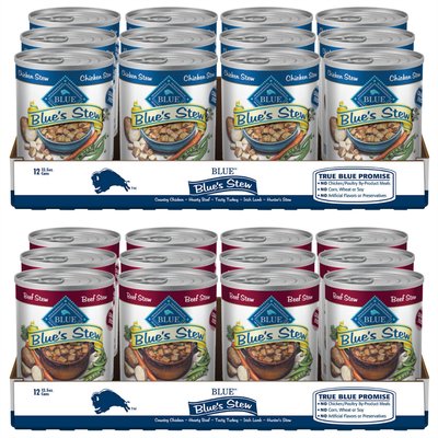 Blue Buffalo Blue Buffalo Blue's Hearty Beef Stew + Blue's Country Chicken Stew Canned Dog Food