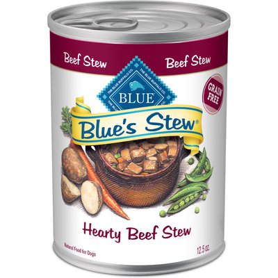 Blue Buffalo Blue Buffalo Blue’s Stew Hearty Beef Stew Grain-Free Canned Dog Food, 12.5-oz can, bundle of 24
