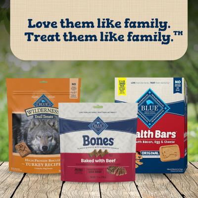 Show full view: Blue Buffalo Bones Classic Biscuits Beef Mini Dog Treats, 12-oz bag slide 10 of 11