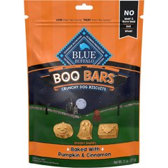 Blue Buffalo Boo Bars Pumpkin & Cinnamon Crunchy Dog Treats, 11-oz bag